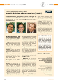 Fachartikel aus ORTHO-Magazin Nr. 1005/66 über isokinetische Therapie – Orthopädie Wien